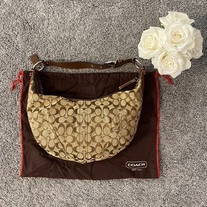 COACH signature hobo - medium